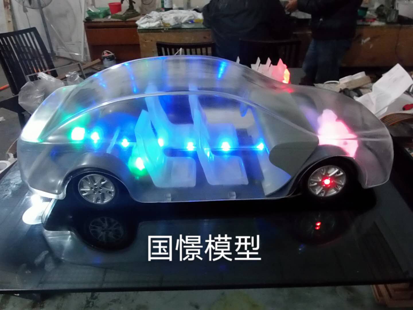 来凤县透明车模型